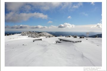 Tourmente sur le Mont Aigoual